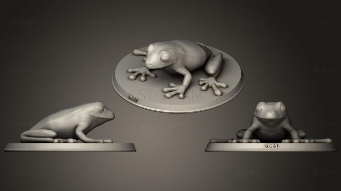 3D model Realistic Frog (STL)